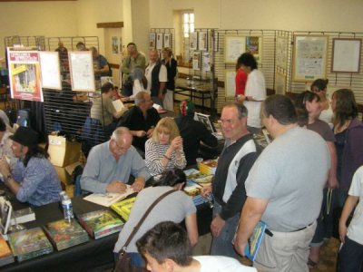 Marcel Uderzo et son public...