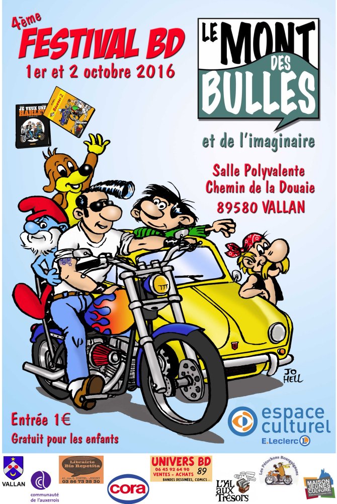 Le Mont des Bulles et de l'Imaginaire 2016 (Frank Margerin)